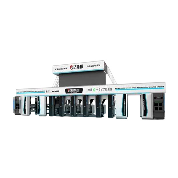 Máy in mực gốc nước trục điện tử